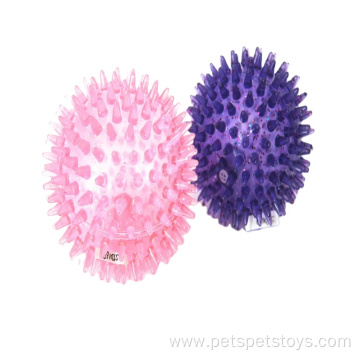 Dog toy sparking round ball for dog training